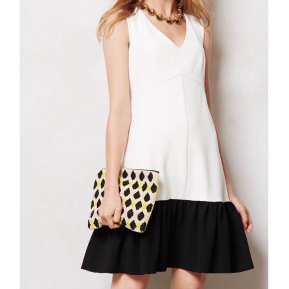 leifsdottir Dresses & Skirts - NWT Anthropologie Leifsdottir Dropwaist Trumpet Hem Dress - 8